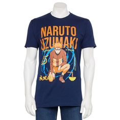 Anime fans can't go wrong with this men's Naruto Uzumaki Varsity graphic tee. Click on this MEN'S GUIDE to find the perfect fit and more! Anime fans can't go wrong with this men's Naruto Uzumaki Varsity graphic tee. Click on this MEN'S GUIDE to find the perfect fit and more! FEATURES Crewneck Short sleeveFABRIC & CARE Cotton Machine wash Imported Size: XXL. Color: Navy. Gender: male. Age Group: adult. Casual Blue T-shirt With Anime Print, Casual Blue T-shirt For Fan Conventions, Casual T-shirt With Front Print For Fan Events, Naruto Uzumaki, This Man, Men Short Sleeve, Fabric Care, Short Sleeve Tee, Graphic Tee