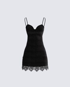 Be the seductive queen that no one could resist in this sexy lace dress 😈 Lace Corset Dress With Lace Trim For Date Night, Fitted Lace Club Dress, Elegant Black Lace Dress With Spaghetti Straps, Sleeveless Corset Dress With Lace Trim For Date Night, Lace Trim Corset Dress For Date Night, Date Night Corset Dress With Lace Trim, Fitted Lace Dress For Club, Mini Dress With Lace Trim For Date Night, Lace Bodycon Dress With Lace Trim