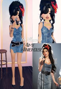 Dress To Impress Amy Winehouse, Amy Winehouse Dress To Impress, Pop Culture Outfits Ideas, Mythical Dress To Impress, Celeberty Dress To Impress, Famous Painting Dress To Impress, Celebrity Dress To Impress Outfit, Hairstyles Dress To Impress, My Idol Outfit Dress To Impress