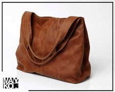 "👜 Women Leather Bag 👜 Minimalist and Classic Leather Tote Bag For Women, Handmade by MAYKO, Available in a few colors👜 Large classic tote bag for women to hold all your daily essentials for college, work, and travel. Handmade by MAYKO and available in four colors. Our MAYKO leather 'Tami' tote is handcrafted with full-grain high-quality Italian leather and cotton lining. This practical yet elegant bag has a total of three compartments. The main large one can hold your notebook, laptop (up to Big Leather Bag, Classic Leather Bag, Classic Leather Tote, Tan Leather Bag, Brown Leather Tote Bag, Soft Leather Tote, Large Leather Tote Bag, Soft Leather Bag, Oversized Bag