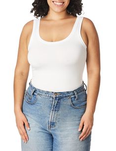 PRICES MAY VARY. Luxurious nylon-stretch fabric for maximum comfort and a smooth, polished look 4-way stretch moves with you and retains its shape Comfortable straps stay in place for all day wear Layering Cami, Sleeveless Bodysuit, Sleepwear & Loungewear, Perfect Woman, Lingerie Sleepwear, Polished Look, Self Esteem, Briefs, Amazing Women