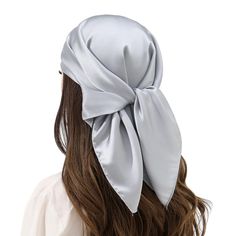 PRICES MAY VARY. Made of 100% superior quality polyester, the touch of the scarf is silky and soft just like silk scarf, and looks shiny like satin scarf. Size of the square scarf is 27.5'' x 27.5'', which can be used as a hair scarf, scarf top, neck scarf, hair wrapping at night, pirate head scarf on Halloween, also can be used for hat and handbag decoration. The satin head scarf serves as an amazing gifts for women. You can send your love and care to your wife, mom, sisters, daughter, grandma Pirate Head Scarf, Satin Head Scarf, Hair Wrapping, Womens Scarf, Silk Scarf Hair, Scarf Hair, Silk Bandana, Satin Scarf, Scarf Top