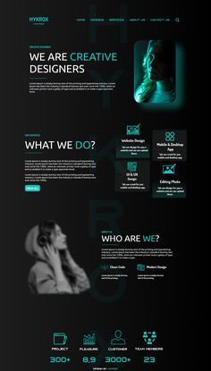 UI&UX Website Design Service Website Design Inspiration, Futuristic Website Design, Website Ui Design Inspiration, Process Web Design, Website Design Technology, Black Website Design, Technology Website Design, Tech Website Design, Modern Website Design Inspiration