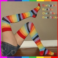 Rainbow Striped Over The Knee Socks. New Never Worn In Package. Long Cute Colorful Lightweight Socks. Women’s One Size Fits Most. Over The Knee Length Or Thigh High For Some. Cotton Polyester Blend. Halloween Clown. B7 Multicolor Stretch Knee-high Socks, Stretch Multicolor Knee-high Socks, Multicolor Stretch Thigh High Socks, Stretch Multicolor Thigh High Socks, Playful Thigh High Fitted Socks, Playful Thigh-high Fitted Socks, Playful Fitted Thigh High Socks, Playful Fitted Thigh-high Socks, Multicolor Stretch Thigh High Stockings