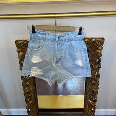 Stylish Shorts To Wear With Any Top. New Without Tags. Brand: Shein Color: Light Blue/Denim Size: S Brand New! No Trades Or Modeling At This Time! Offers Welcome! Exact Measurements Of Length And Width Displayed In Pictures 2741 Trendy Light Wash Short Jeans, Trendy Short Light Wash Jeans, Trendy High Rise Washed Blue Jean Shorts, Denim Bottoms For Summer Day Out, Summer Denim Bottoms For Day Out, High Waist Light Wash Denim Jean Shorts, Blue High Rise Jean Shorts For Day Out, High-rise Blue Jean Shorts For Day Out, High Waist Denim Blue Jeans For Summer