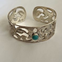 New 925 Sterling Silver Cuff, Bangle, 9bracelet Handmade) With Turquoise Stone Elegant Engraved Turquoise Sterling Silver Bracelet, Elegant Turquoise Engraved Sterling Silver Bracelet, Elegant Turquoise Cuff Bracelet, Elegant Adjustable Turquoise Sterling Silver Bracelet, Elegant Nickel-free Cuff Bracelets, Elegant Nickel-free Cuff Bracelet, Elegant Handmade Adjustable Sterling Silver Bracelet, Elegant Turquoise Sterling Silver Oyster Bracelet, Sterling Silver Open Band Bracelet Gift