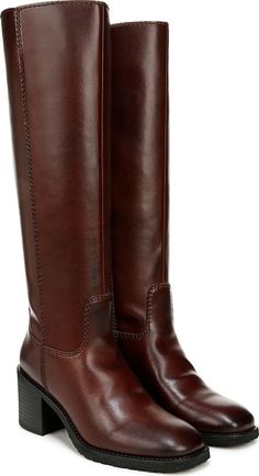 Zodiac Cindy Knee High Boot (Women) | Nordstromrack Classic Square Toe Knee-high Boots For Fall, Classic Mid-calf Boots With Stacked Heel For Work, Square Toe Knee-high Boots With Leather Lining For Work, Classic Knee-length Boots For Fall, Classic Knee-length Heeled Boots, Classic Knee-length Fall Boots, Classic Brown Knee-high Boots For Work, Classic Square Toe Knee-high Boots For Work, Brown Square Toe Knee-high Boots For Work