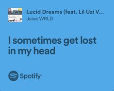 i sometimes get lost in my head by lucid dreams feat lil uzi v