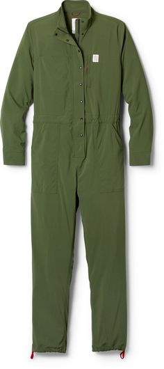 A workwear essential with street-friendly features—like 7/8 sleeves and hidden hem and waist adjustments—the women's Topo Designs Coveralls nod to tradition and stroll confidently into your everyday. Workwear Essentials, Op Logo, Topo Designs, Boys Jacket, Rei Co-op, Work Clothes, Rompers Women, My Wardrobe, Jumpsuits For Women