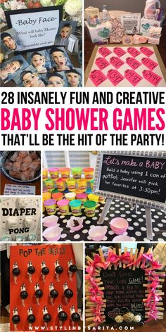 baby shower games that are fun and easy to make