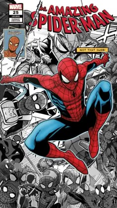 the amazing spider - man comic book cover