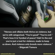 Meaningful Anime Quotes, Academia Quotes, Villain Quotes, Most Powerful Quotes, Hero Quotes, Villain Quote, Anime D, My Hero Academia 2, Manga Quotes