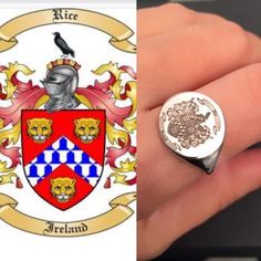 "Coat of Arms Family Crest Ring, Crest Engraved ring, Personalized Ring Engraved Signet ring with Round Seal - Best quality 18k Gold Plate also avaliable in sterling silver - suitable for men and women, Seal Diameter: 15 mm = 5.9\" Please note in the \"notes to seller\" at checkout. : * state your ring size * letter/ picture you want to engrave The product will arrive to you packed in gift box and padded envelope to maintain the product Our jewelry are water resistant and comes with 1 year warra Ceremonial Silver Engraved Ring, Stamped 14k, Ceremonial Silver Engraved Ring Stamped 14k, Silver Rings With Certificate Of Authenticity As Gift, White Gold Rings With Certificate Of Authenticity For Gift, Silver Rings With Certificate Of Authenticity For Anniversary, Fine Jewelry Rings With Certificate Of Authenticity As Gift, Ceremonial Silver Signet Ring Stamped 14k, Silver Jewelry With Certificate Of Authenticity As Gift, Ceremonial Hallmarked Sterling Silver Signet Ring