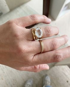 JP gold staples + aquamarine branch ring gorgeousness ✨​​​​​​​​​​​​​​​​ Modern Oval Stackable Jewelry, Modern Oval Rings With Vs Clarity, Modern Yellow Gold Aquamarine Jewelry, Modern Aquamarine Yellow Gold Jewelry, Everyday Oval Stackable Fine Jewelry Rings, Oval Stackable Rings For Everyday, Timeless Oval Stackable Rings, Oval Stackable Fine Jewelry Rings For Everyday, Oval Stackable Rings For Everyday Fine Jewelry