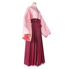 Fate Grand Order Okita Souji Cosplay Costume FGO Sakura Saber Cosplay Full Set Pink Kimono Halloween Sakura Saber, Fate Grand Order Saber, Kimono Suit, Saber Cosplay, Okita Souji, Suit Cosplay, Pink Kimono, Fate Grand Order, Top Pants Set