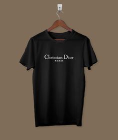 Dior Tshirt, Black Tshirt Men, Dior T Shirt, Gildan Tshirt, Givenchy Shirt, Paris Tee, Armani White, Dior Shirt, Paris Shirt