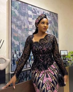 African Outfit Ideas For Women, Ankara Dress Styles Long Gown, Ankara Dresses For Wedding, Owanbe Styles For Ankara, African Clothing Styles Lace, Arewa Ankara Styles, Owambe Ankara Styles, Ankara Asoebi Styles, Ankara Wedding Dress