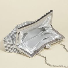 Bridal Purse, Clutch Bags, Crystal Rhinestone, Evening Bags, Crystal Beads, Clutches, Clutch Bag, Beading, Purse