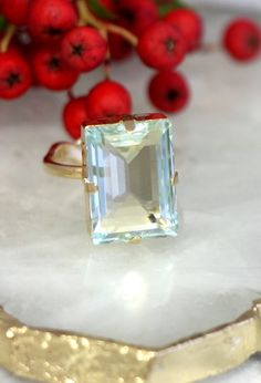 Aquamarine Crystal Ring, Emerald Cut Swarovski Ring, Rhinestone Square Gold Ring, Gift for a woman, Gold Aquamarine Birthstone Ring In Elegant Style, Emerald Cut Aquamarine Topaz Ring For Wedding, Emerald Cut Topaz Wedding Ring With Aquamarine, Wedding Topaz Jewelry With Vs Clarity, Elegant Aquamarine Birthstone Crystal Ring, Elegant Aquamarine Jewelry For Wedding, Emerald Cut Aquamarine Wedding Rings, Elegant Topaz Crystal Wedding Ring, Aquamarine Crystal Ring With Prong Setting For Wedding