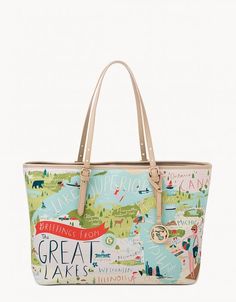 Minnesota Lakes, Spartina 449, The Great Lakes, Chicago Skyline, Diy Purse, Designer Totes, Sweet Summer, Purses Designer, Heels Sandals