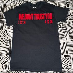 Mens True To Size Brand New Ships Fast & Safe Future Hndrxx Pluto Nobody Safe Tour Summer Sixteen Ovo We Still Don’t Trust You Metro Hendrix Thug Atl Music Thug Merchandise Concert Boomin Pullover Sweatshirt Kodak Black Sniper Gang Hoodie Merch Hip Hop Rap Merchandise Sg Florida 21 Savage Film London Uk Air Retro Og 1 Force One Atlanta Chicago Bred Vapor Max 95 97 Trap Star Easter Shorts Revenge Merchandise Tee Legends Atlanta Chicago Air 1 Bred Low Dunk Sb Hi High Max Vapor All White Black Desi Urban Outfitters Streetwear T-shirt With Screen Print, Black Graphic Tee By Urban Outfitters, Urban Outfitters Text Print Tops For Streetwear, Black Slogan Shirt For Streetwear, Urban Outfitters Black Crew Neck T-shirt, Black Cotton T-shirt By Urban Outfitters, Black Urban Outfitters Top For Streetwear, Urban Outfitters Black Top For Streetwear, Urban Outfitters Letter Print Top For Streetwear