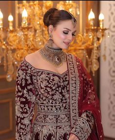 Pakistan Bridal, Desi Wedding Dresses, Bridal Jewelery, Pakistani Couture, Asian Bridal, Wedding Dresses For Girls, Desi Wedding