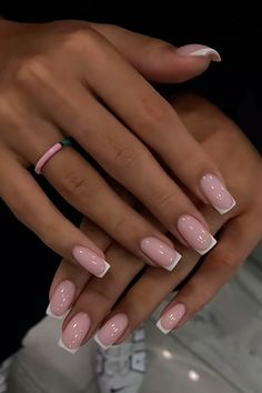 Plain Nails, Basic Nails, Work Nails, Glow Nails, Star Nails, Pink Acrylic Nails