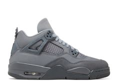 Jordan 4 Retro SE GS 'Paris' - Air Jordan - HM8965 001 - smoke grey/iron grey/cement grey Grey Jordans 4, Jordan 4 Grey Outfit, New Jordans Shoes 2024, Jordan 4 Wet Cement, Wet Cement Jordan 4, Cute Jordans Shoes, Christmas List Shoes, Good Shoes For School, Cement 4s Outfit