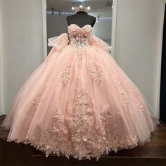 Fantastic Pink Lace Appliwues 15 Dress Quinceanera 2024 Ball Gown Quince Dresses Corset Princess Formal Occasion Gowns Sweet 16100% HandmadeOur Wedding Dresses are all custom-made,so you order them in any size and color,and you can get your dress within 20-35 days after your payment.You can make the dress in standard size or custom size.If you choose the custom size,we need the following size:1.Fu.. Lace Quinceanera Ball Gown Dress, Lace Ball Gown For Quinceanera, Pink Lace Wedding Dress For Debutante Ball, Pink Lace Wedding Dress For Prom Season, Pink Ball Gown Quinceanera Dress With Lace Bodice, Pink Quinceanera Dress For Prom Season Banquet, Pink Quinceanera Dress With Lace Bodice, Pink Quinceanera Dress For Banquet During Prom Season, Lace Quinceanera Dress For Sweet 16 During Prom Season