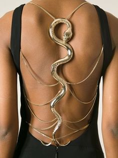 Snake Jewelry, A Snake, Fashion Group, House Dress, Fantasy Fashion, Mode Inspiration, Aphrodite, Roberto Cavalli, Street Styles