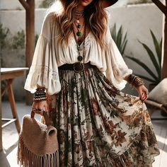 Vintage Bohemian Aesthetic, Bohemian Inspired Outfits, Business Boho Outfits, Hippie Fashion Aesthetic, Boho Outfits Winter, Urban Bohemian, Boho Winter Outfits, Hippie Fashion, Bohemian Aesthetic