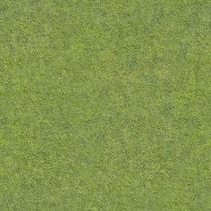 an overhead view of a man on a golf course with his club in the grass