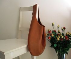 Caramel / Saddle / Ginger Genuine Italian Leather Hobo bag, Over Size, Slouchy, Shoulder bag Brown Vegetable Tanned Leather Saddle Shoulder Bag, Elegant Vegetable-tanned Leather Shoulder Bag, Cognac Leather-lined Saddle Shoulder Bag, Leather Saddle Bag With Zipper For On-the-go, Brown Vegetable-tanned Leather Saddle Bag, Soft Caramel, Over Size, Leather Hobo Bag, Diaper Bags