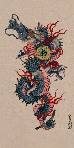 Japanese Dragon Tattoos Traditional, Traditional Chinese Tattoo Art, Japanese Illustration Tattoo, Japanese Tattoo Art Japanese Tattoo Art Traditional, Dragon Irezumi Tattoo, Traditional Japanese Tattoos Back, Chinese New Year Dragon Tattoo, Tiger Dragon Tattoo Japanese Style, Dragon Japanese Tattoo Design