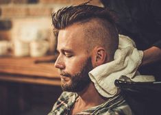 How To Ask For A Haircut - Hair Terminology For Men | Men's Hairstyles + Haircuts 2019 What Haircut Should I Get, Mobile Barber, Motorcycle Hairstyles, Viking Hair, Men Haircut Styles, Ombré Hair, A Haircut, Corte De Cabelo Masculino