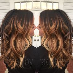 Dark To Carmel Ombre Hair, Shadow Root Caramel Balayage, Brunette Hair Color With Highlights Blonde Caramel Red Balayage, Stretched Root Balayage, Balage Hair Red Balayage, Pumpkin Apricot Spice Hair, Brunette Warm Balayage, Fall Ombre Hair Brunette, Dark Roots Red Hair Balayage