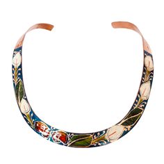 Choose this elegant choker necklace to look like a true fashionista everywhere you go! The necklace is handmade by Mexican artists out of high-quality copper to ensure longer life and make it look elegant on your neck. New and trendy designs are best to impress all the eyes around wherever you go! Wear this necklace with any outfit to be the center of attraction wherever you go. Gift this flower choker necklace on special occasions like birthdays, weddings, anniversaries, and others to family, r Copper Choker, Elegant Choker, Flower Choker Necklace, Flower Choker, Mexican Artists, Floral Butterfly, Trendy Designs, Longer Life, Handmade Natural