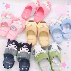 Sanrio characters unisex room slippers 2023, very cute! Great gift choice for Christmas, Birthday,Thanksgiving etc! - One size, fit US women 6-8 - Thick shoe sloe - Imported from Japan Pompompurin Room, Kuromi Room, Room Slippers, Slippers 2023, Sanrio Pompompurin, Hello Kitty Rooms, Birthday Thanksgiving, Sanrio Characters, Thanksgiving Birthday