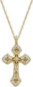 Diamond Cross Pendants, Diamond Cross, Exclusive Jewelry, Yellow Gold Chain, Cross Pendant Necklace, Cross Pendant, Gold Chains, Jewelry Accessories, White Gold