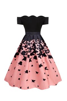 Girls Formal Dresses, Cute Prom Dresses, فستان سهرة, Vintage Style Dresses, Sweet Dress, Girls Fashion Clothes, Trend Fashion, Black And Pink