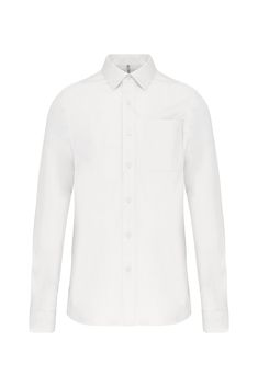 CAMISA MANGA COMPRIDA EM POPELINE DE TRATAMENTO FÁCIL-Branco-XS-RAG-Tailors-Fardas-e-Uniformes-Vestuario-Pro White Long Sleeve Cotton Dress Shirt, White Long Sleeve Poplin Tops, Modern White Long Sleeve Dress Shirt, White Long Sleeve Poplin Shirt, Classic Long Sleeve Poplin Dress Shirt, White Long Sleeve Dress Shirt For Work, Elegant Long Sleeve Poplin Shirt, Elegant Long Sleeve Poplin Top, Long Sleeve Poplin Dress Shirt For Work