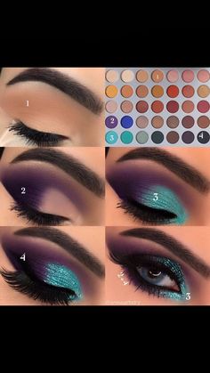 Teknik Makeup, Mekap Mata, Makeup Pictorial, Beginners Eye Makeup, Eye Makeup Techniques, Makeup Artist Tips, Jaclyn Hill Palette