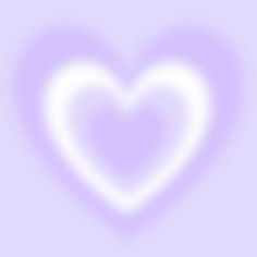 a white heart on a purple background