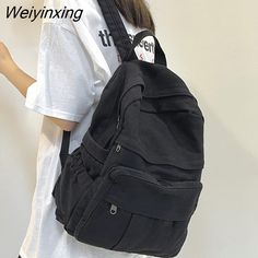 Shipping: Worldwide Express Shipping AvailableDelivery time: 🚚7-15Days Fast ShippingReturns: Fast refund,💯100% Money Back Guarantee.Brand Name: rentengerOrigin: Mainland ChinaMain Material: CanvasLining Material: PolyesterBackpacks Type: SoftbackInterior: Cell Phone PocketInterior: Computer InterlayerHandle/Strap Type: Soft HandleExterior: Solid BagDecoration: NONEClosure Type: zipperTechnics: JacquardCapacity: 20-35 LitreItem Type: BackpacksCarrying System: Arcuate Shoulder StrapGender: WOMEN Fashion College Student, College Student Style, Backpacks For College, Ladies Backpack, Fashion College, Large Capacity Backpack, Women's Backpack, Vintage Backpacks, College Backpack