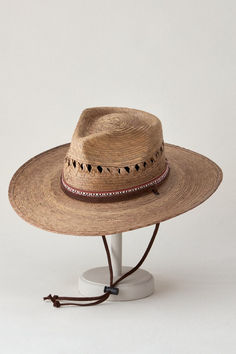 Explore the outback or simply enjoy a sunny summer breeze in the Umbra, a rancher hat made of durable palm braid. Outback Hat, Rancher Hat, Summer Breeze, Summer Adventures, Hat Making, Container House, Clothes Accessories, Wide Brimmed