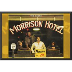 the doors - morrison hotel framed poster