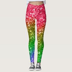 Essential Festival sparkly rainbow leggings - printed effect - not real sequins - you won't lose them in the mud Multicolor Sequin Party Pants, Multicolor Leggings For Spring Party, Multicolor Sequined Party Pants, Multicolor Stretch Bottoms For Pride, Princess Items, Festival Leggings, Colorful Festival, Rainbow Leggings, Rainbow Sparkle