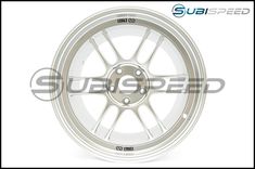 an image of a white wheel with the word sup speed on it's side