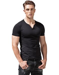 PRICES MAY VARY. 95% Cotton, 5% Other Fibers Button closure FABRIC: 95% Cotton and 5% Spandex, soft, lightweight, quick-drying, comfortable to wear. OCCASION: Perfect for your workout and sports, like fitness, running, cycling or casual. Slim fit button-up and crew neck casual t shirt,more soft and snug fit. Match with coat,jacket, jeans and casual pants, the best choice for spring, autumn and winter. NOTE: Pls reference our size chart intead of amazon size,original label on the item is Asia siz Stylish Mens Outfits, Mens Hairstyles Short, Mens Tee Shirts, Nice Shorts, Mens Casual Outfits, Casual Tee, Fashion Styles, Mens Fashion Casual