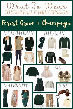 what to wear for the first green + champagne